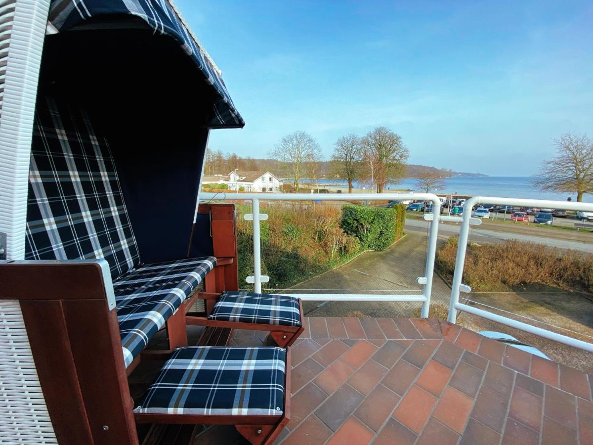 Beach House-Traumwohnung In Bestlage Mit Herrlichem Meerblick Harrislee Exterior foto
