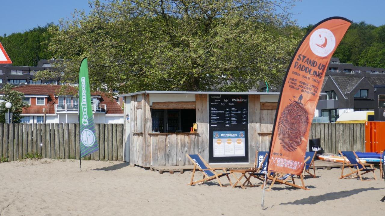 Beach House-Traumwohnung In Bestlage Mit Herrlichem Meerblick Harrislee Exterior foto